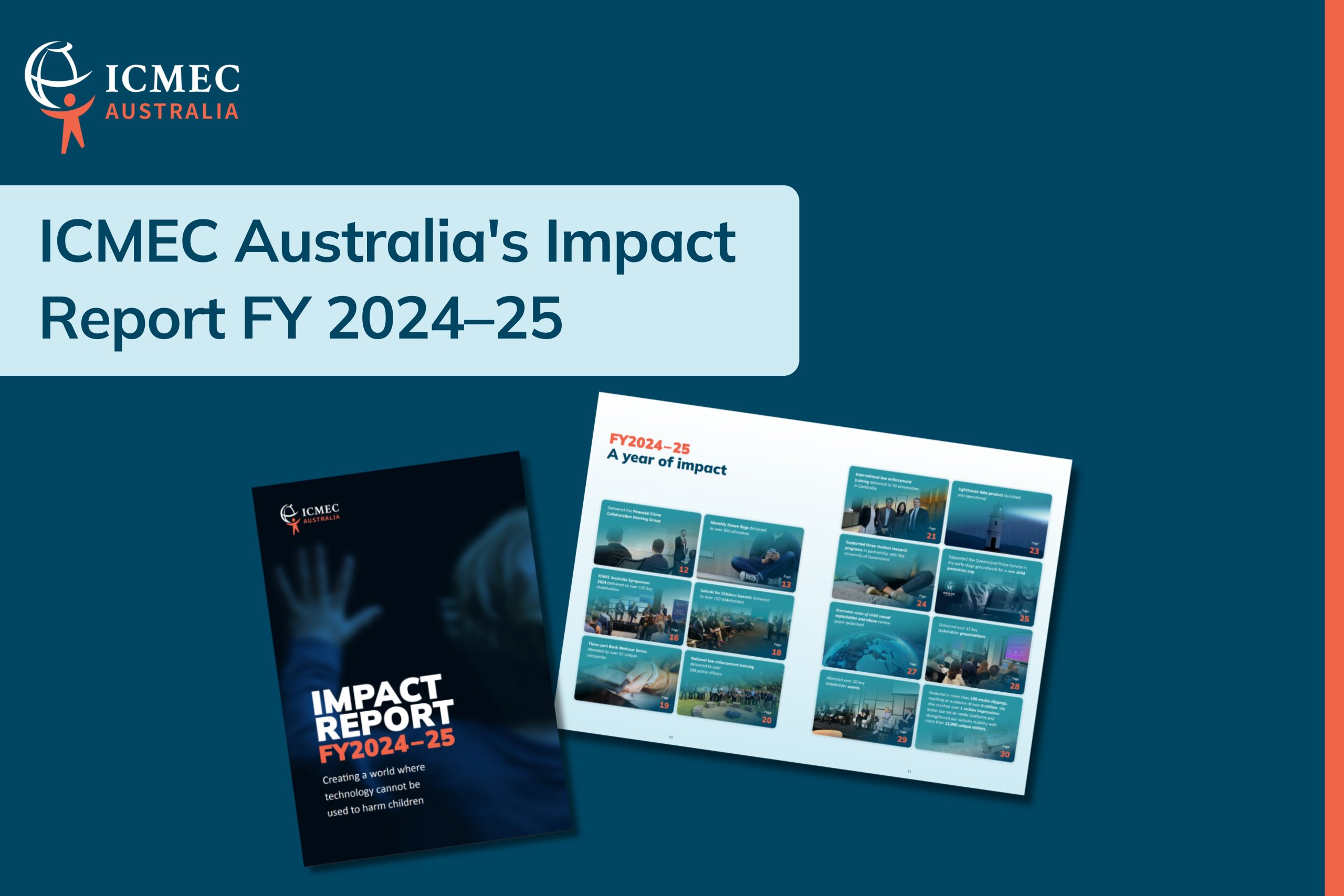 Impact Report 2024-25 ICMEC Australia