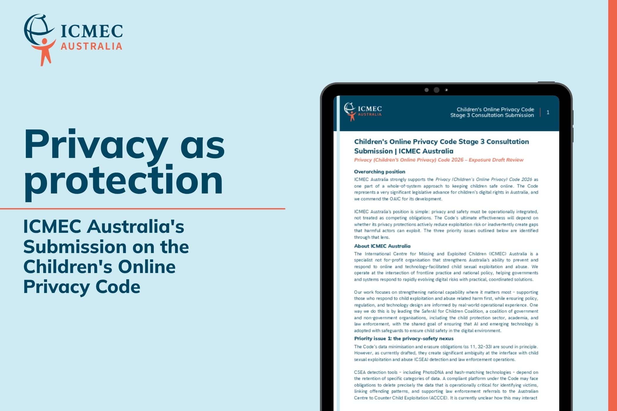 Children's Online Privacy Code